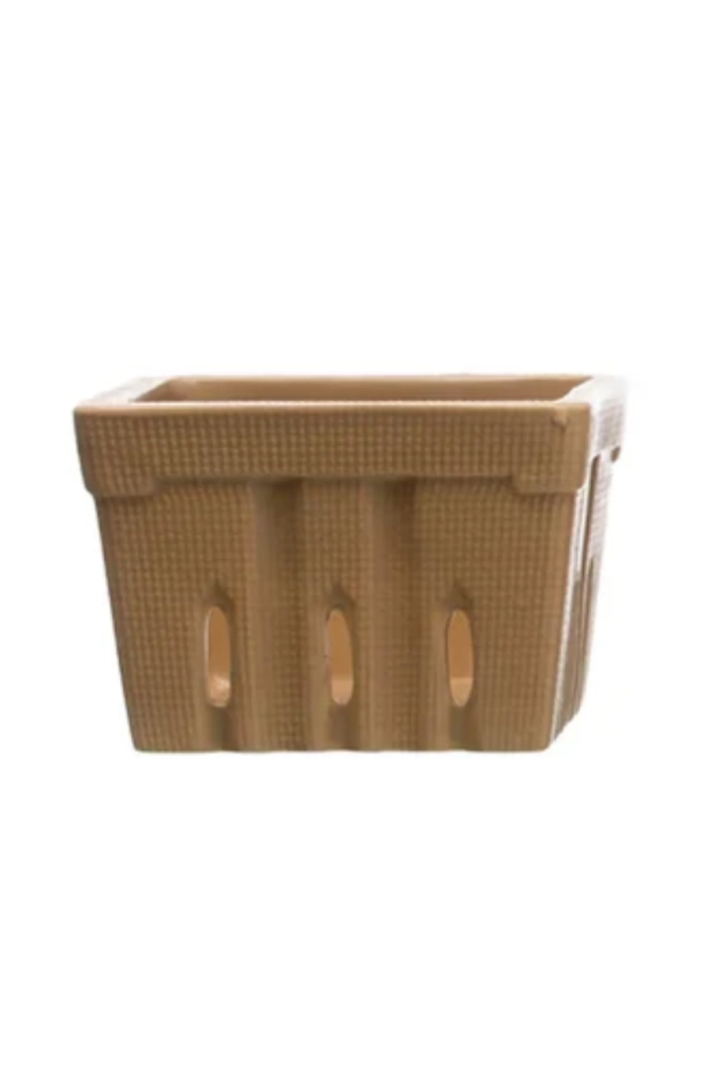 Textured Stoneware Berry Basket - Image 5