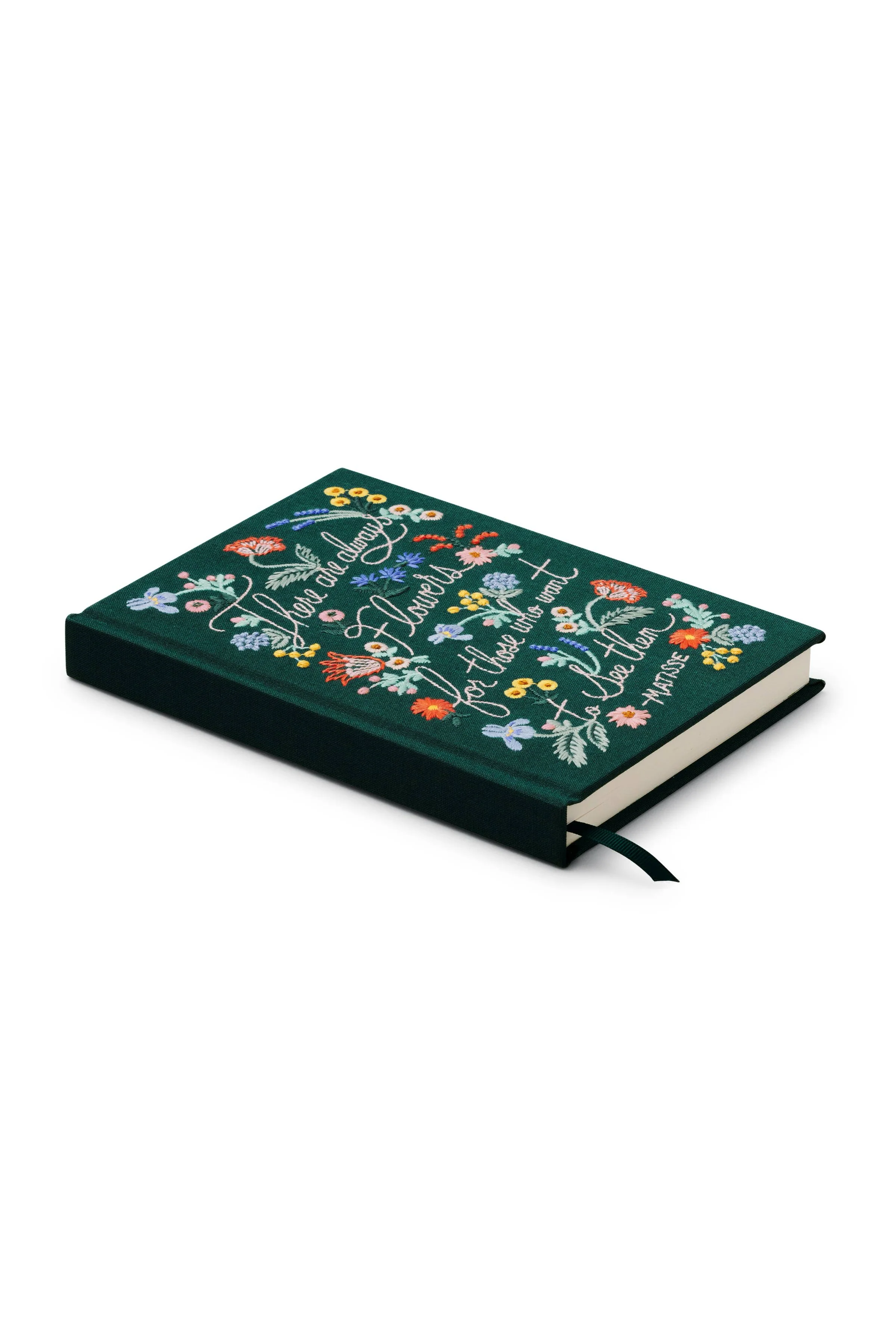 RIFLE PAPER CO - There Are Always Flowers Embroidered Journal - Image 3