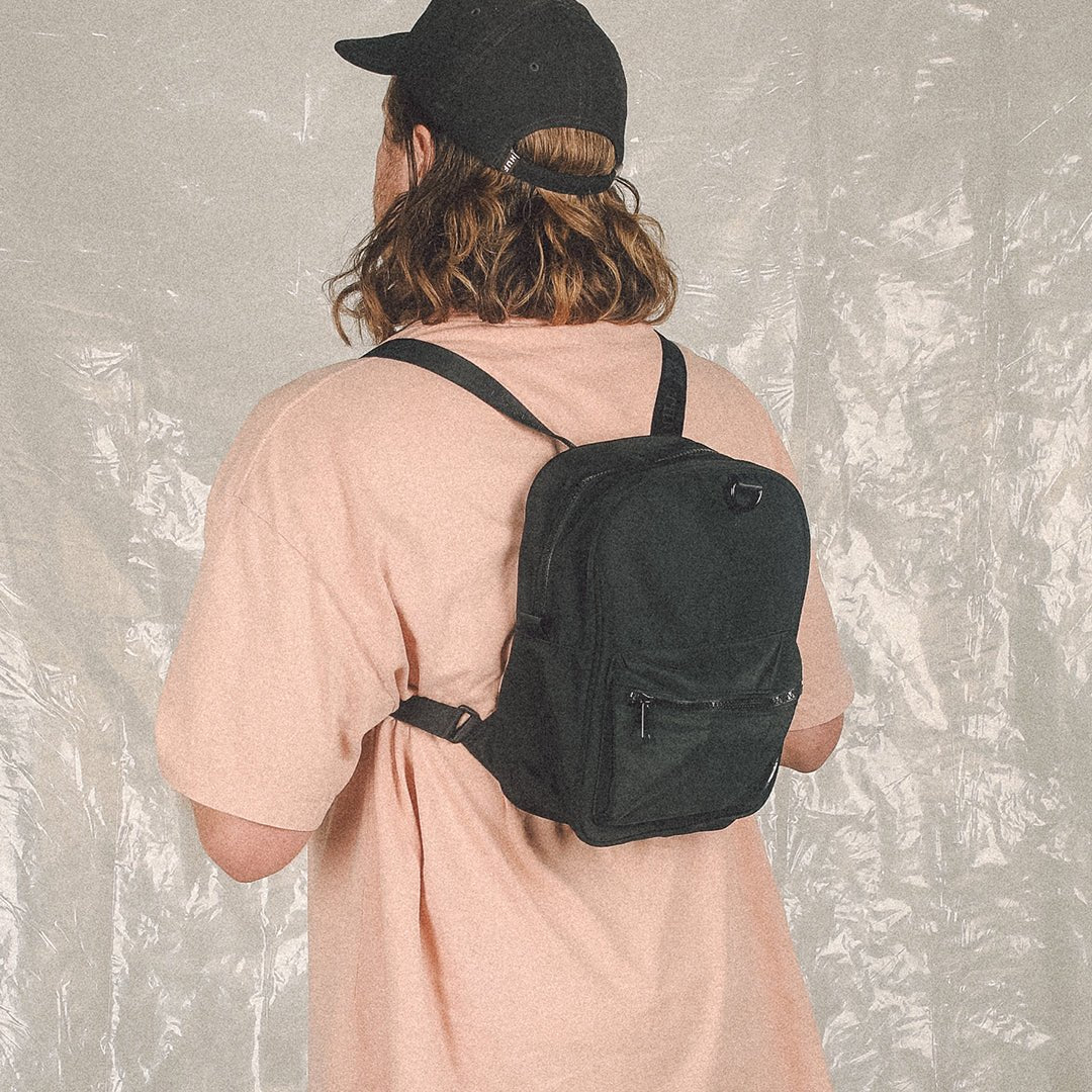 THREAD - Black Mini Backpack - Image 3