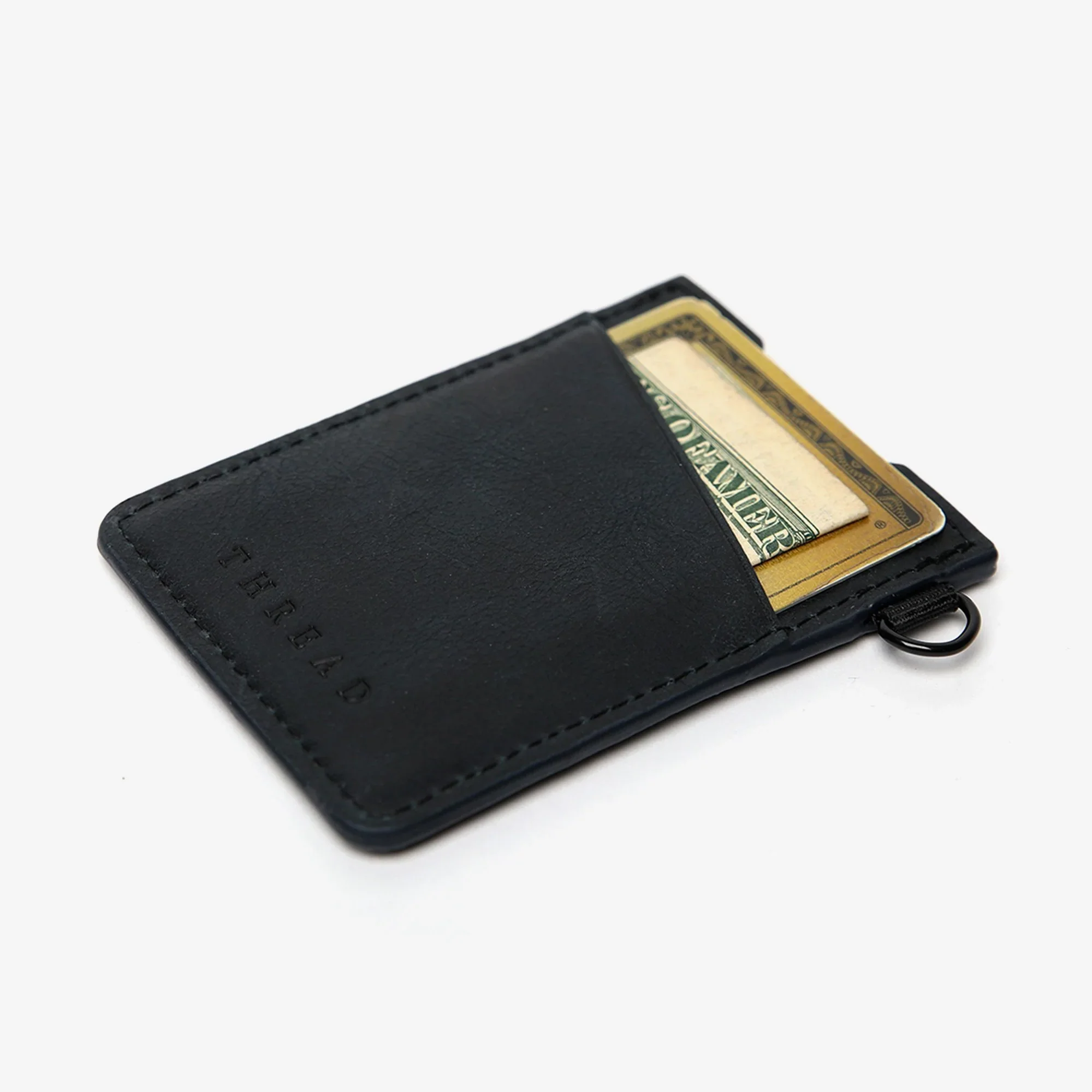 THREAD - Black Vertical Wallet - Image 3