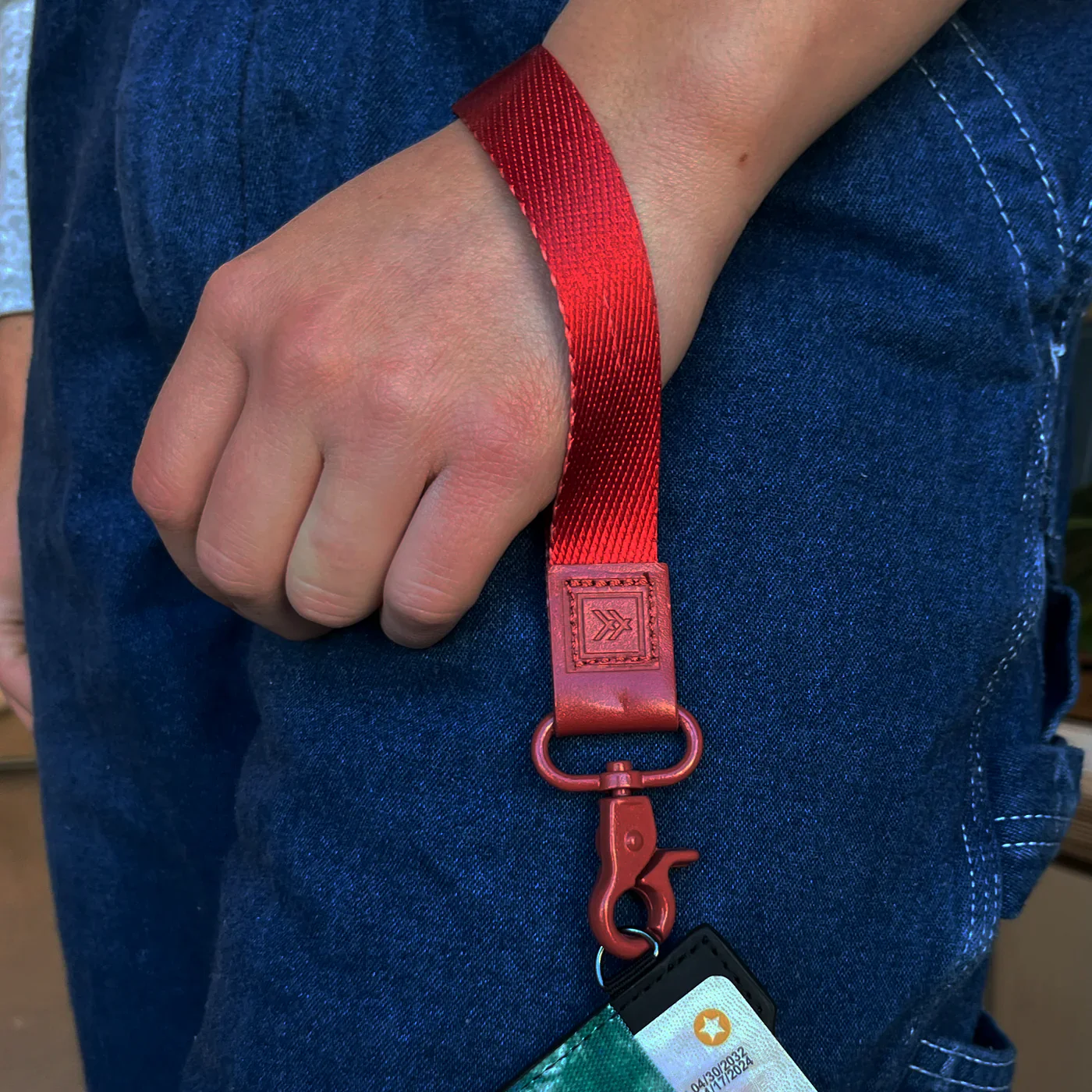 THREAD - Red Wrist Lanyard - Image 3