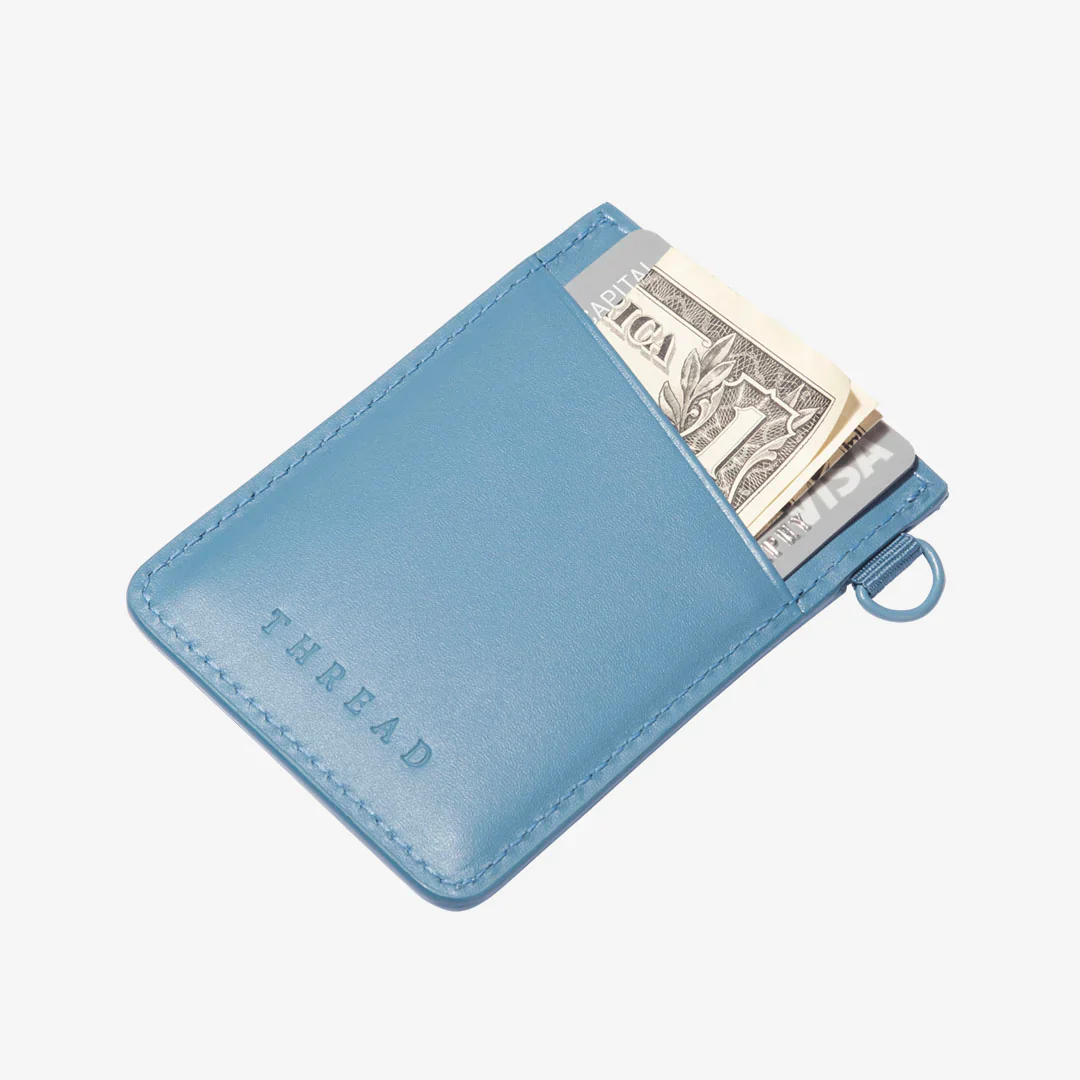 THREAD - Surf Blue Vertical Wallet - Image 2