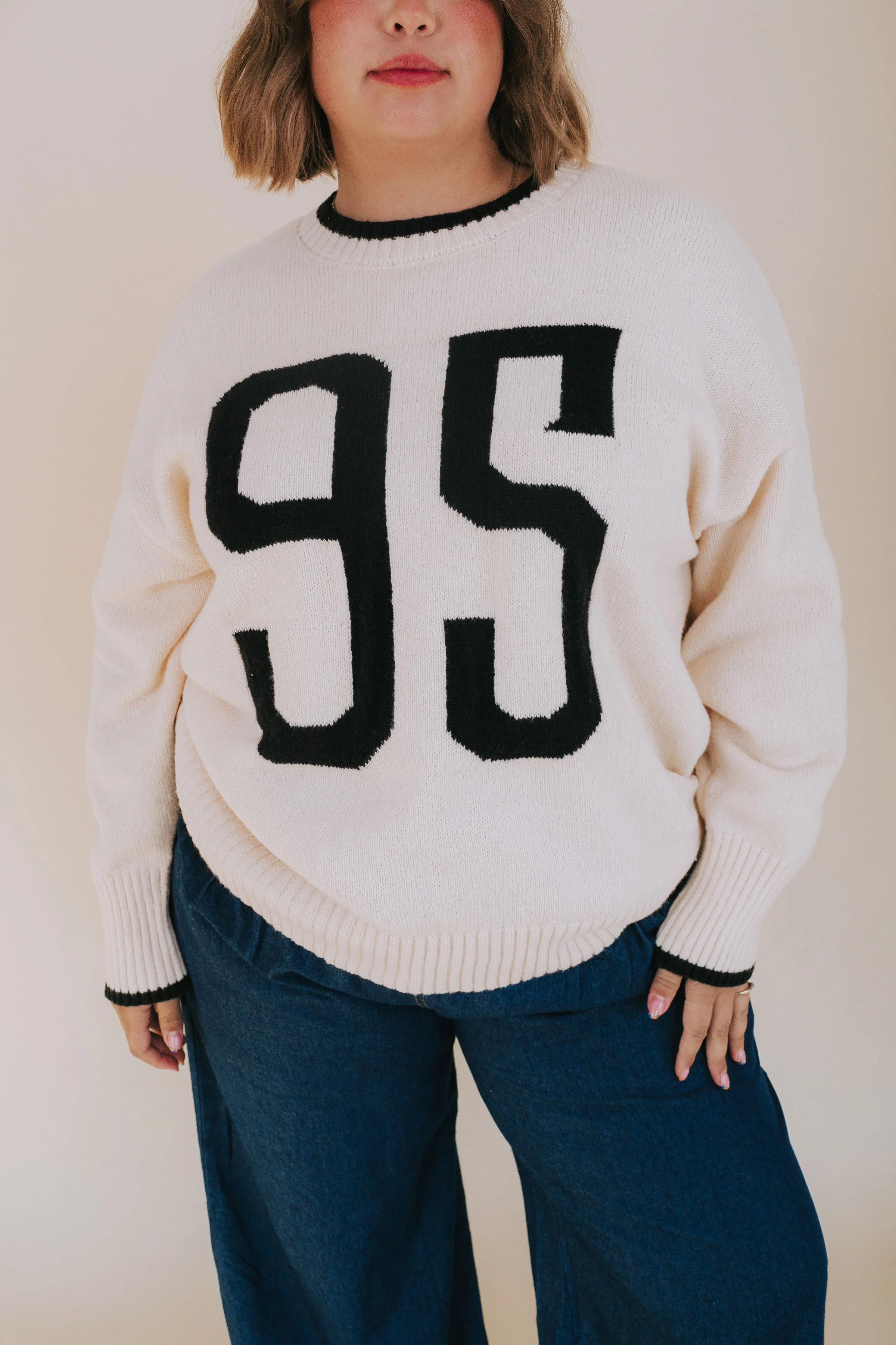PLUS SIZE - Varsity Chic Sweater - Image 3