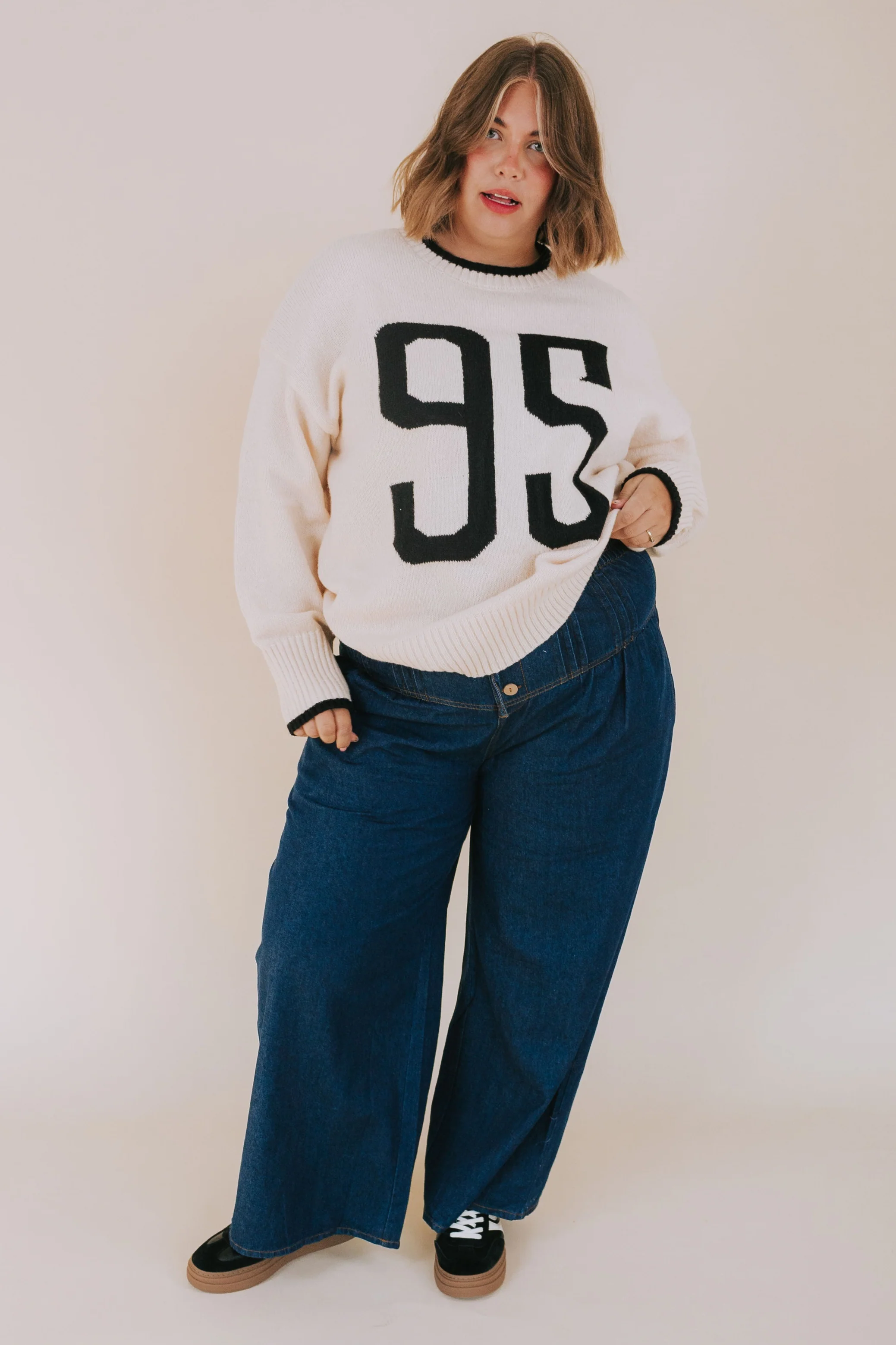 PLUS SIZE - Varsity Chic Sweater - Image 6